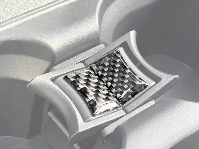 Center Console Cup Holder Divider Overlays Fits 2016-2023 Toyota Tacoma 1
