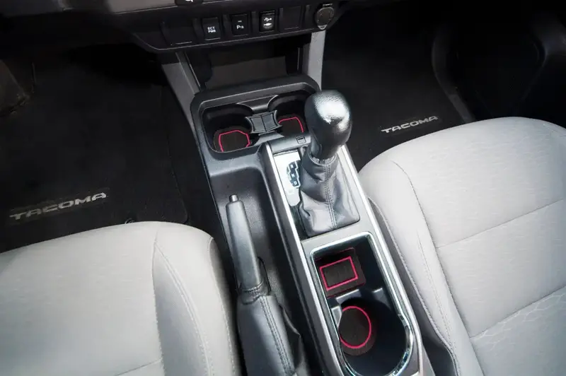 Center Console Cup Holder Inserts Fits 2016-2023 Toyota Tacoma 2
