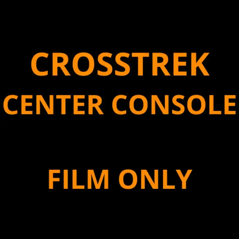 Center Console Film Only Screen Protech Kit For Subaru Crosstrek 1