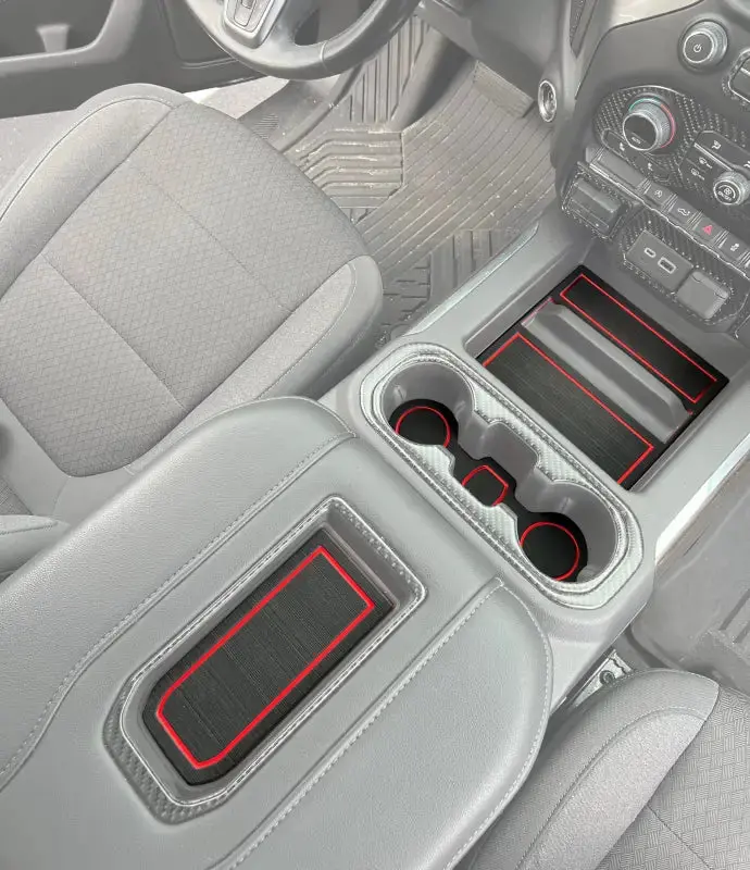 Center Console Foam Inserts Fits 2019-2021 Chevrolet Silverado 1