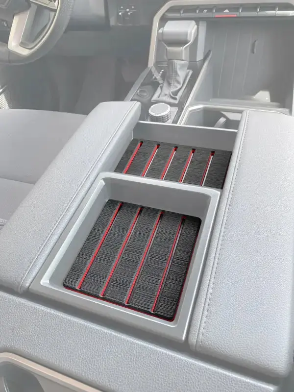 Center Console Foam Inserts Fits 2022-2026 Toyota Tundra & 2023-2026 Toyota Sequoia 1