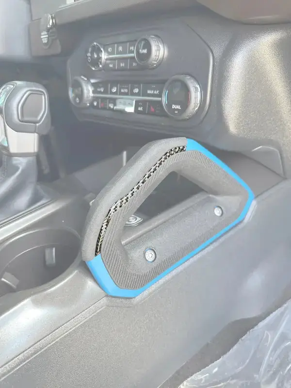 Center Console Grab Handle Line Accent Trim Fits 2021-2026 Ford Bronco 1