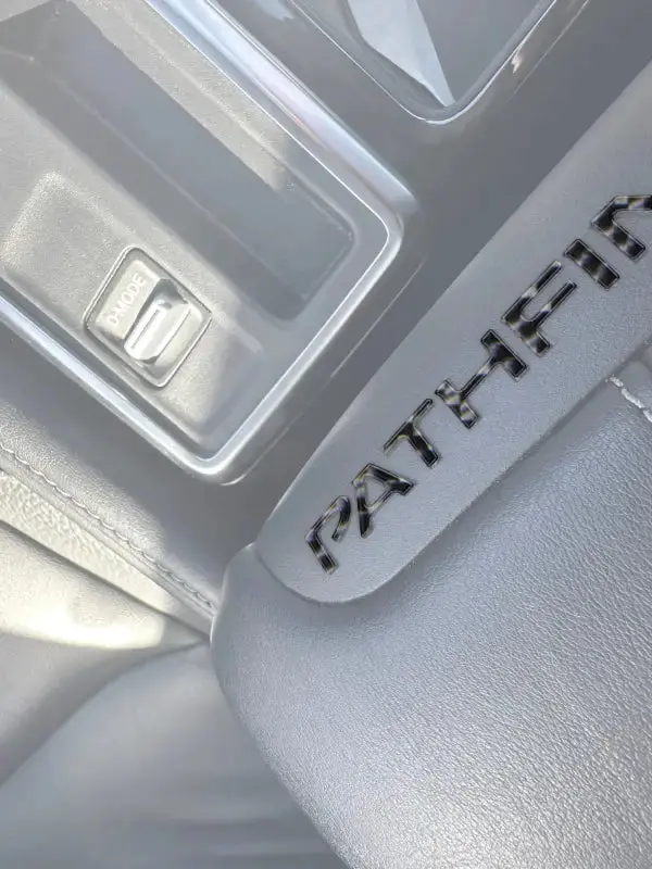Center Console Lid Letter Letter Inserts Fits 2022-2026 Nissan Pathfinder 1