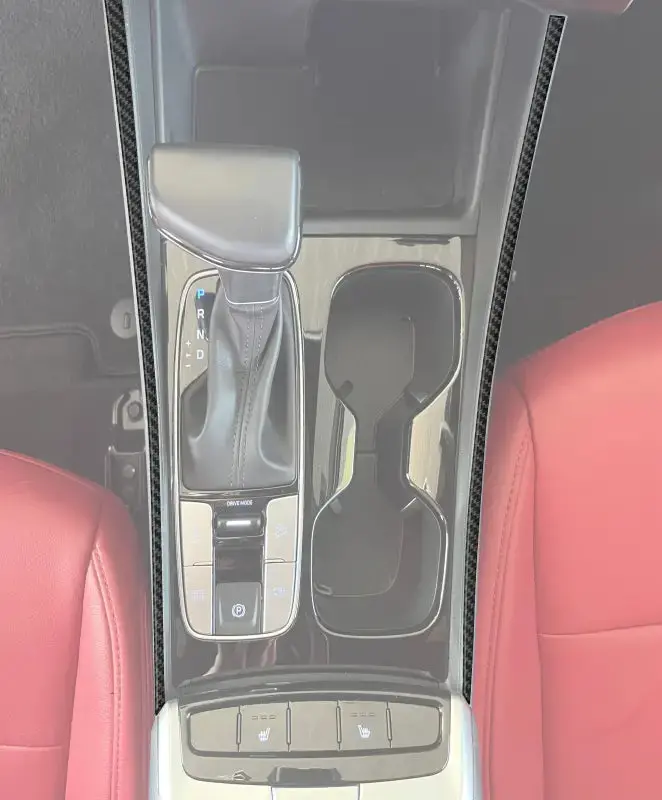 Center Console Line Accent Trim Fits 2022-2026 Hyundai Santa Cruz 1