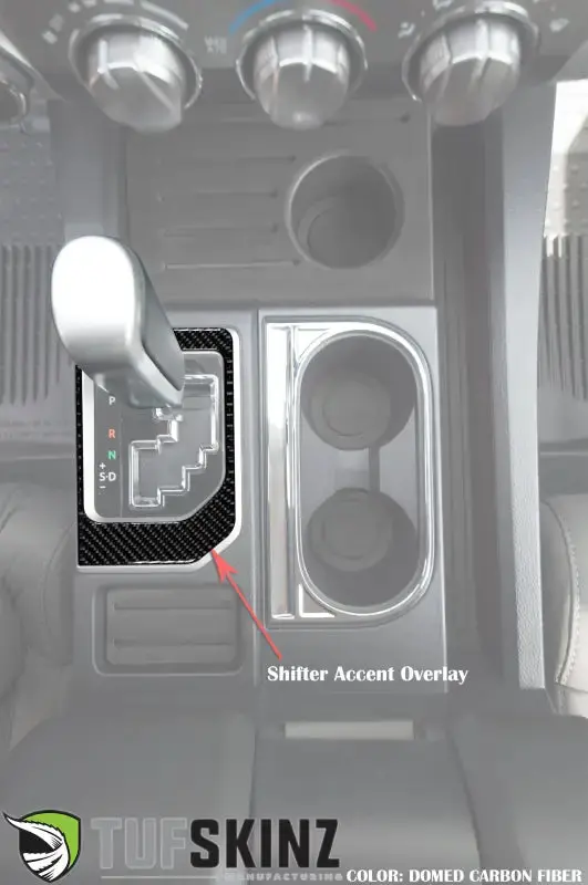 Center Console Shifter Accent Trim Fits 2014-2021 Toyota Tundra 1