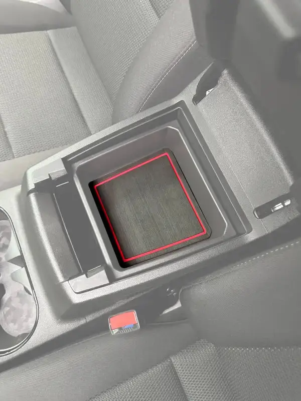 Center Console Storage Compartment Foam Inserts Fits 2023-2026 Chevrolet Colorado & Gmc Canyon 1