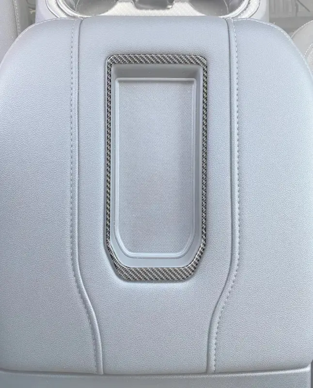 Center Console Tray Accent Overlay Fits 2019-2021 Chevrolet Silverado 1