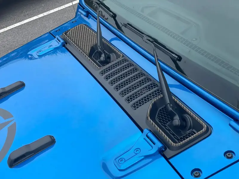 Center Cowl Accent Overlays Fits 2019-2026 Jeep Gladiator 2