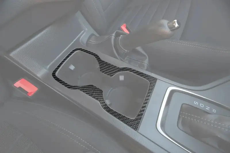 Center Cup Holder Accent Overlay Fits 2019-2023 Ford Ranger 1