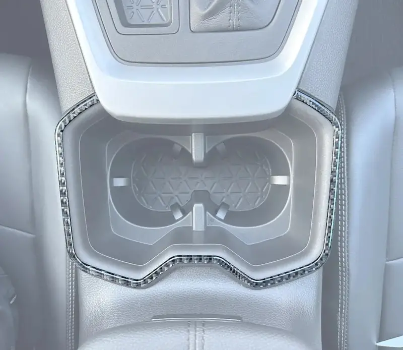 Center Cupholder Accent Trim Fits 2019-2025 Toyota Rav4 1