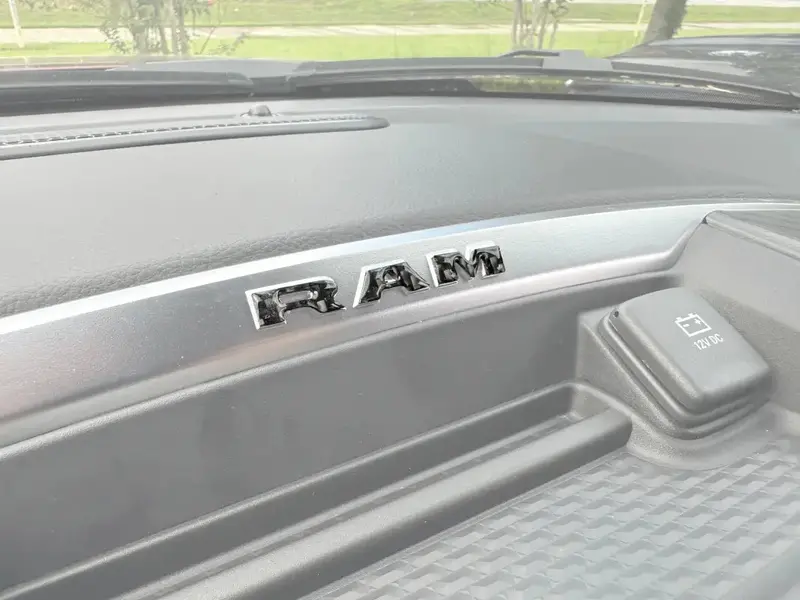Center Dash Letter Overlays Fits 2025-2026 Ram 1500/2500/3500 1