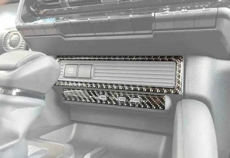 Charge Port Accent Trim Fits 2024-2026 Toyota Land Cruiser 1