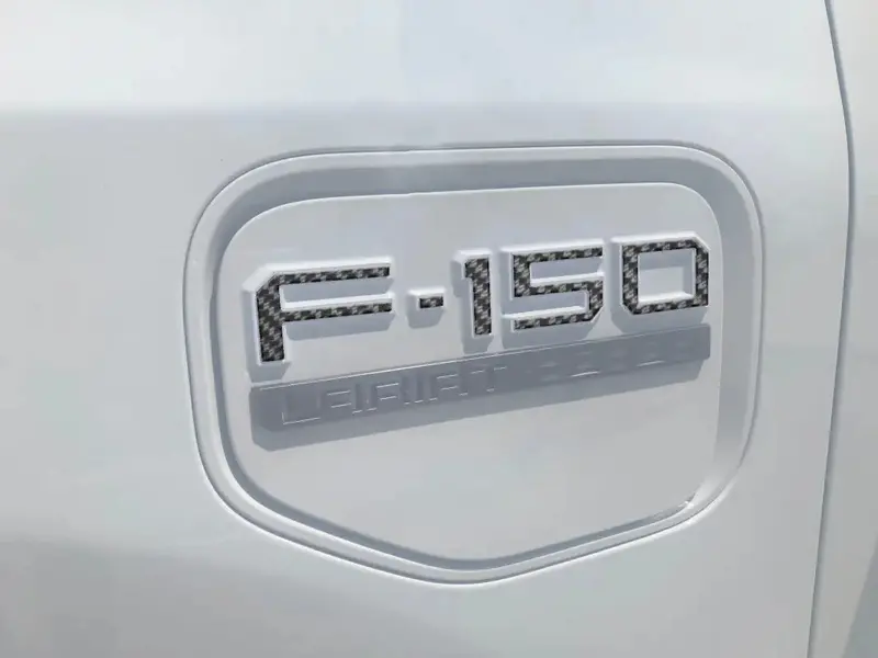 Charge Port Lid Letter Inserts Fits 2022-2026 Ford F-150 Lightning 1