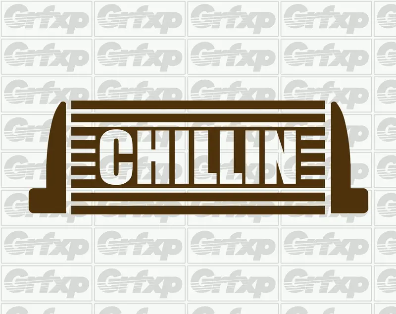 Chillin (Intercooler) Sticker 1