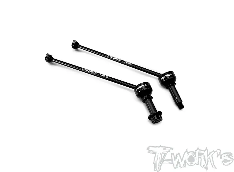 Cl-22X-4-F  Steel Front Cvd Left Thread Set ( For Tlr 22X-4 ) 1