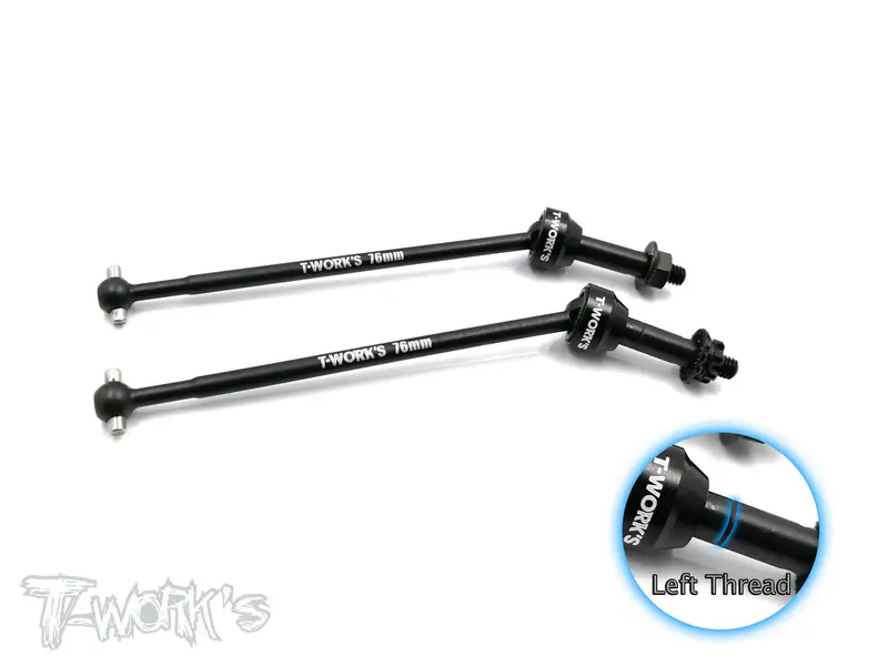 Cl-B64-F Steel Front Cvd Left Thread Set ( For Team Associated Rc10 B64/B64d ) 1