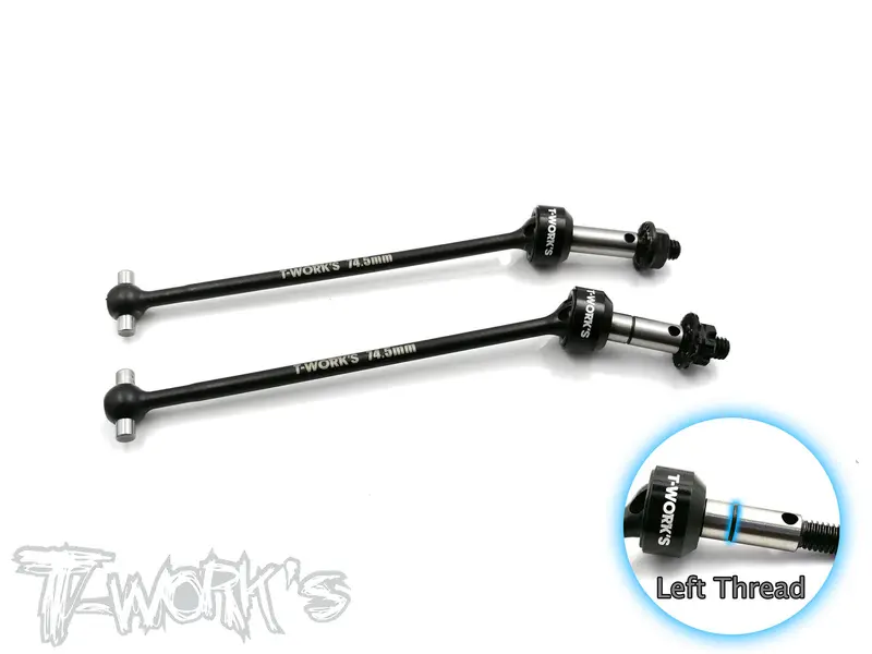 Cl-Xb4-F Steel Front Cvd Left Thread Set ( For Xray Xb4 17/18 ) 1