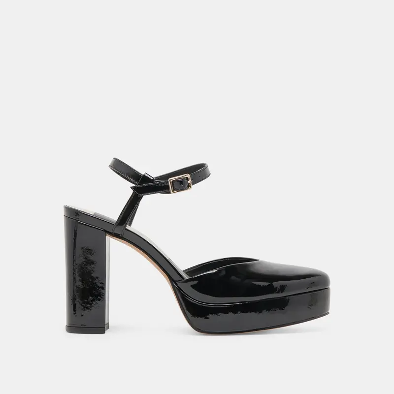 Claud Heels Midnight Patent Leather - Re:Vita 1