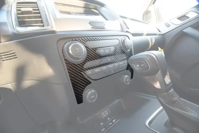 Climate Control Accent Overlay Fits 2019-2023 Ford Ranger 2