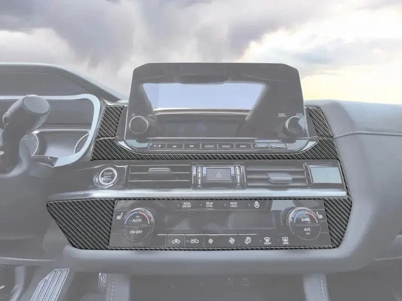 Climate Control Accent Trim Fits 2022-2025 Nissan Pathfinder 1