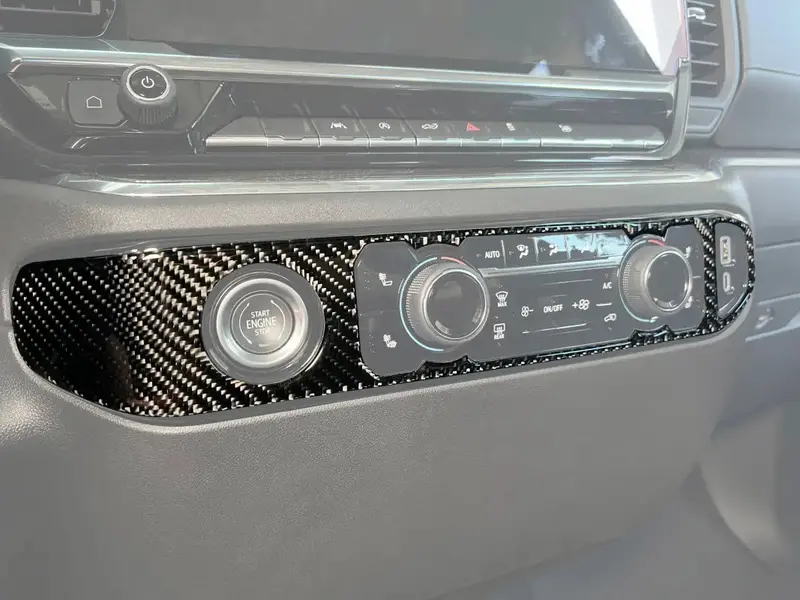 Climate Control Accent Trim Fits 2022-2026 Chevrolet Silverado 1