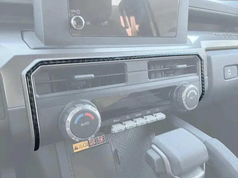 Climate Control Accent Trim Fits 2024-2026 Toyota Tacoma & 2025-2026 4Runner 1