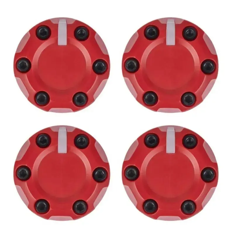 Climate Knobs (For 2005-2015 Tacoma) - 4 Pack - Red 1