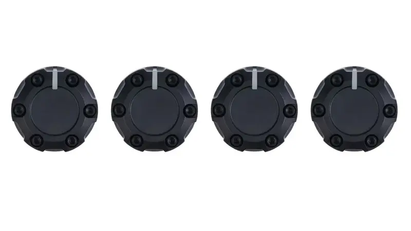 Climate Knobs (For 2007-2013 Tundra) - 4 Pack - Black 1