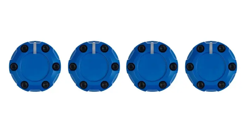 Climate Knobs (For 2007-2013 Tundra) - 4 Pack - Voodoo Blue 1