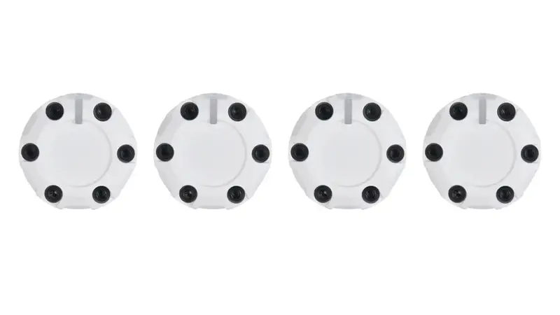 Climate Knobs (For 2007-2013 Tundra) - 4 Pack - White 1