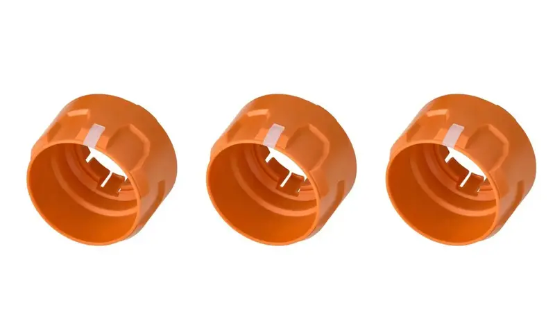 Climate Knobs (For 2011-2018 Wrangler Jk) - Orange 1