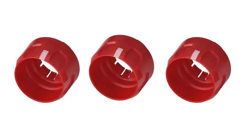 Climate Knobs (For 2011-2018 Wrangler Jk) - Red 1