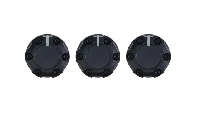 Climate Knobs (For 2014-2021 Tundra) - 3 Pack - Black 1