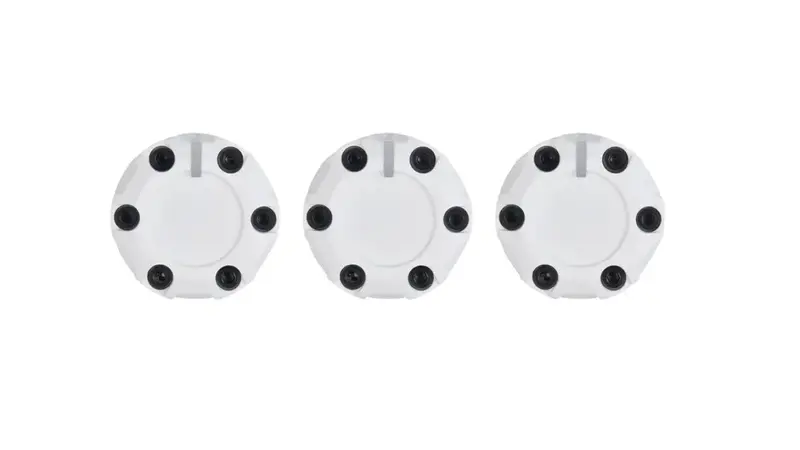 Climate Knobs (For 2014-2021 Tundra) - 3 Pack - White 1