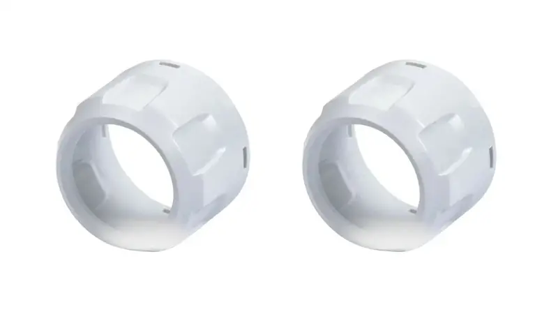 Climate Knobs (For 2014-2021 Tundra Dual Zone) - 2 Pack - White 1