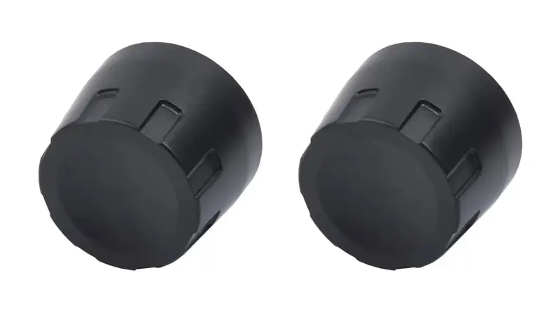 Climate Knobs (For C6 Corvette) - Black 1