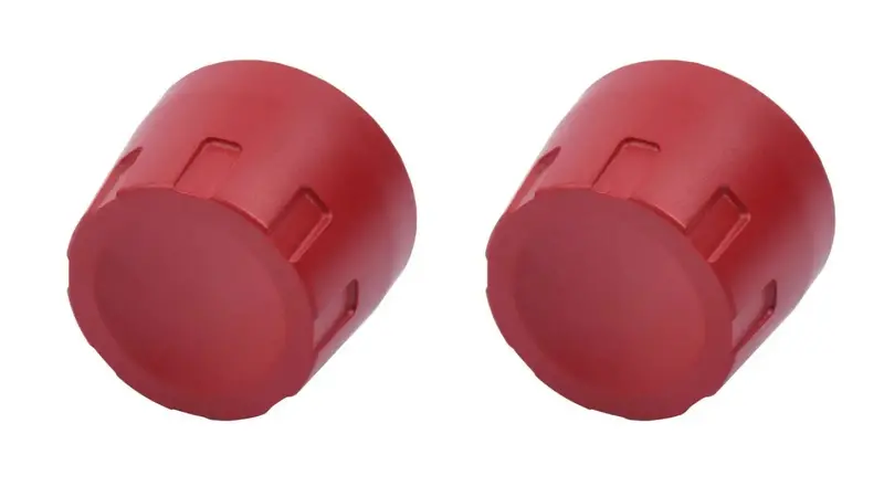 Climate Knobs (For C6 Corvette) - Red 1