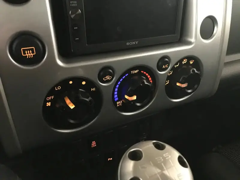 Climate Knobs (For Fj Cruiser) - Quicksand 5