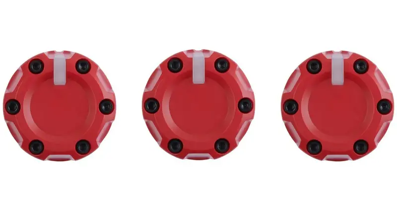 Climate Knobs (For Fj Cruiser) - Red 1