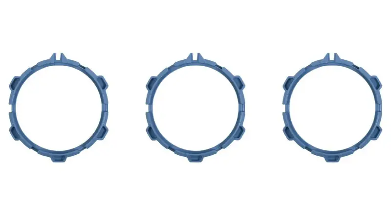 Climate Rings (For 2016-2023 Tacoma) - Cavalry Blue 1