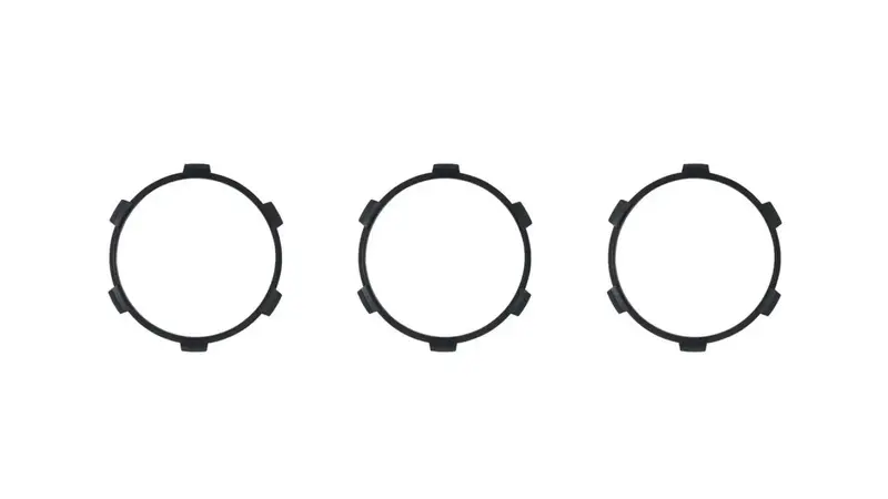 Climate Rings (For 2016-2023 Tacoma Dual Zone) - Black 1