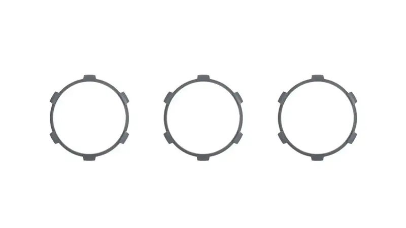 Climate Rings (For 2016-2023 Tacoma Dual Zone) - Cement 1