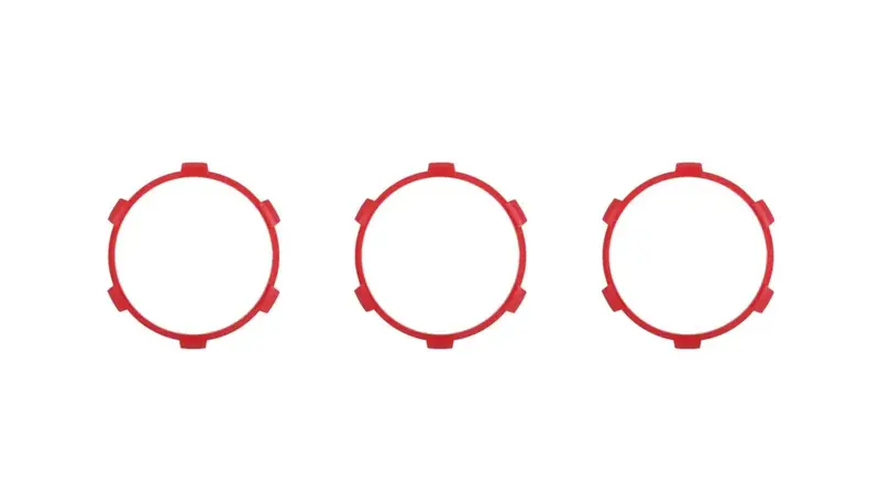 Climate Rings (For 2016-2023 Tacoma Dual Zone) - Red 1