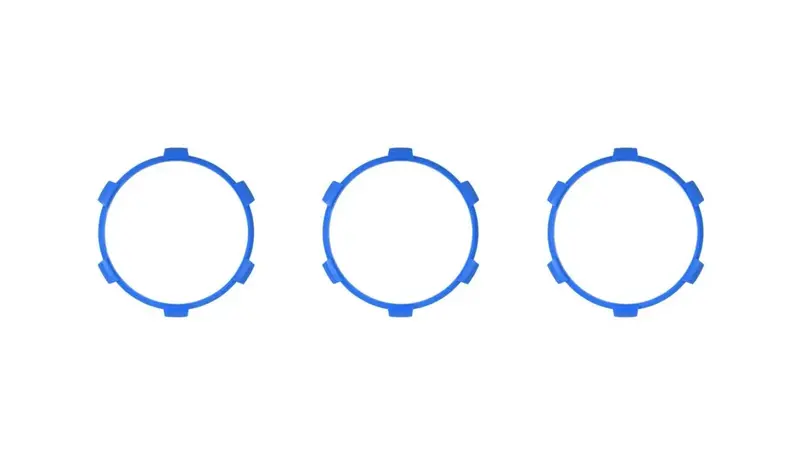 Climate Rings (For 2016-2023 Tacoma Dual Zone) - Voodoo Blue 1