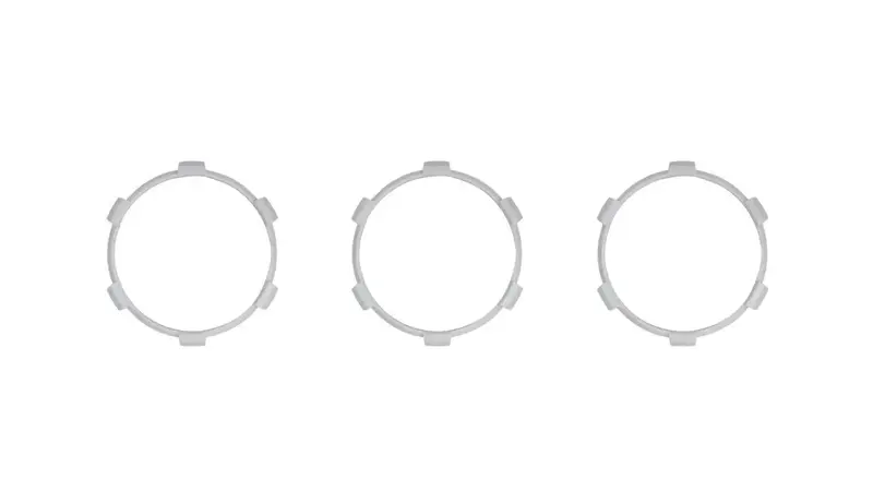 Climate Rings (For 2016-2023 Tacoma Dual Zone) - White 1