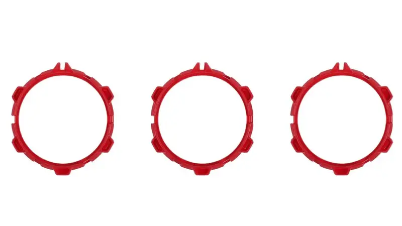 Climate Rings (For 2016-2023 Tacoma) - Red 1