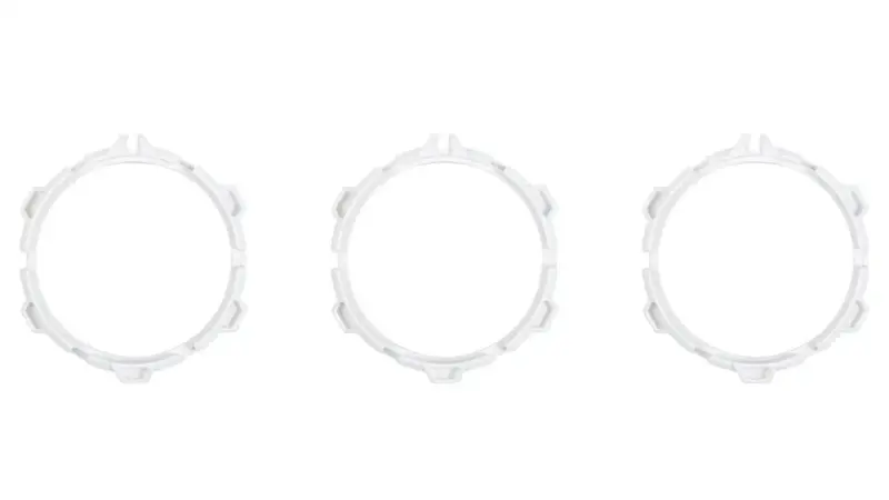 Climate Rings (For 2016-2023 Tacoma) - White 1