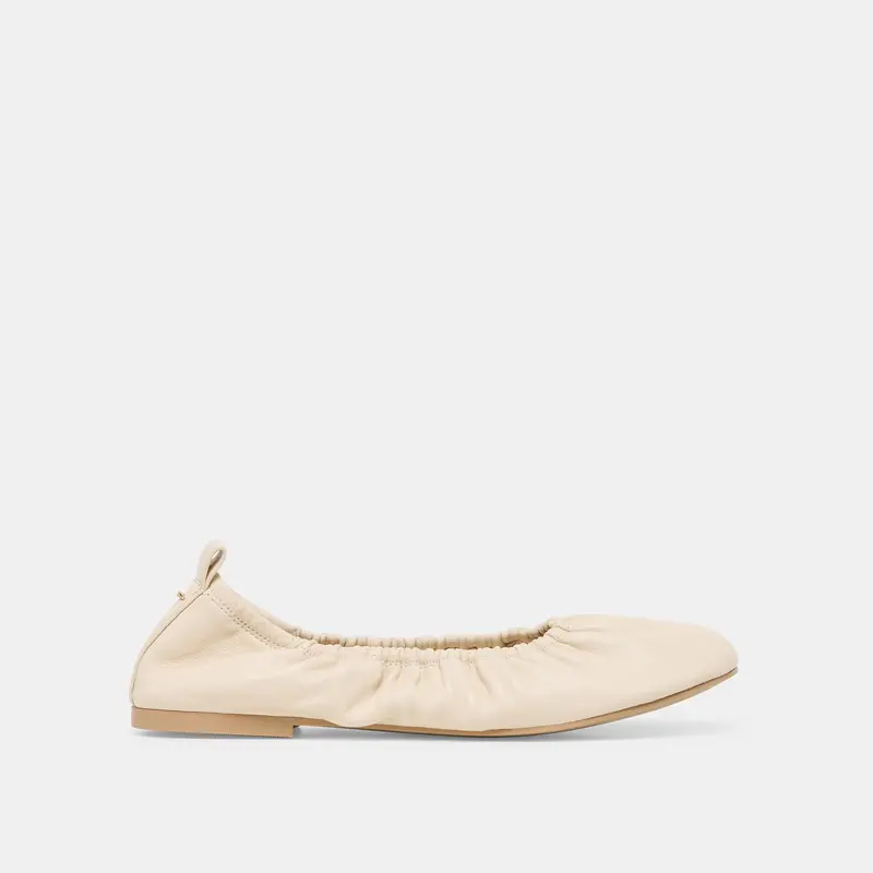 Conrad Ballet Flats Bone Leather 1