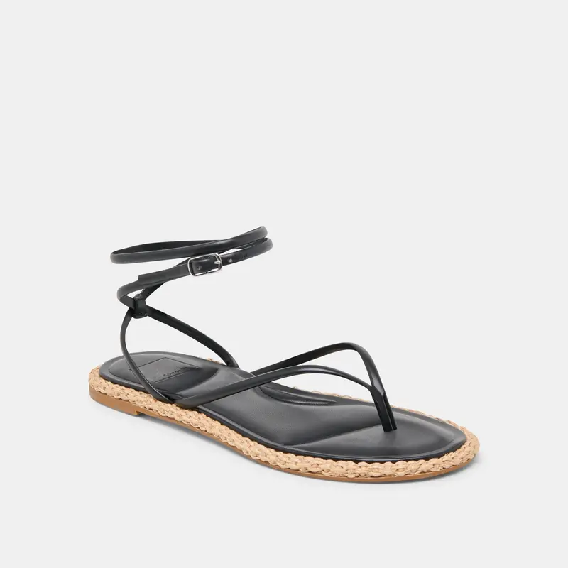 Cove Sandals Black Leather 2