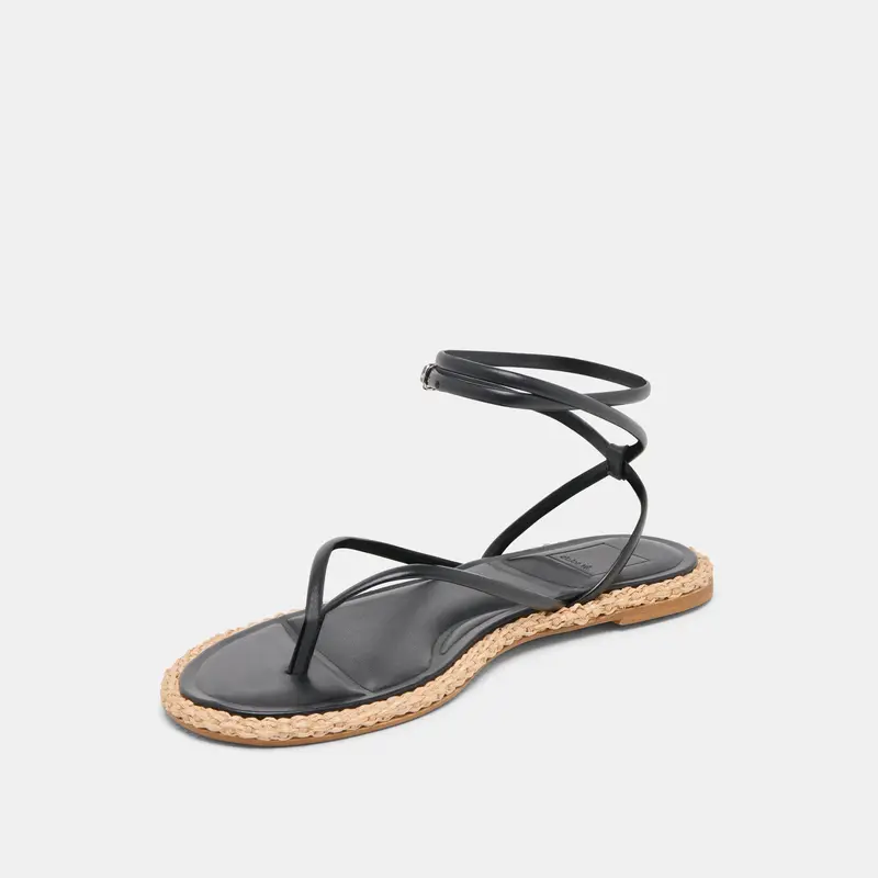 Cove Sandals Black Leather 4